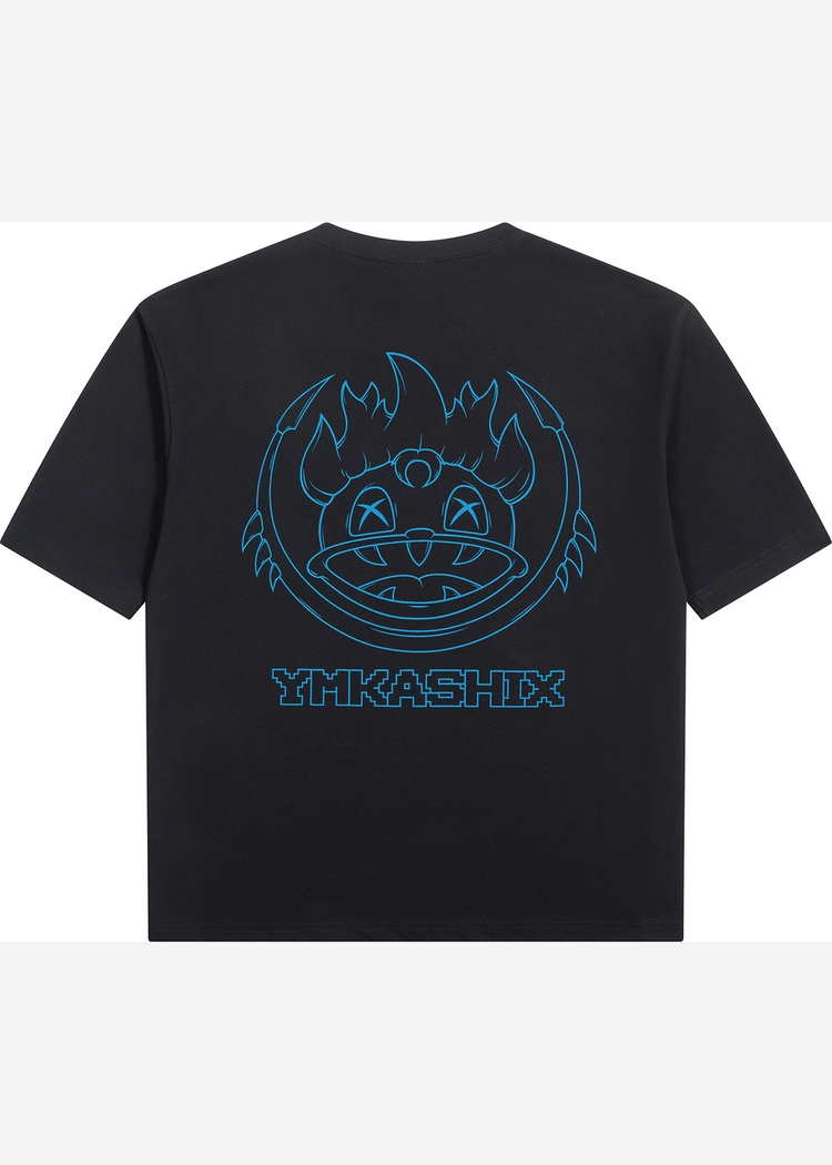 Футболка YMKASHIX 8-bit outline черный