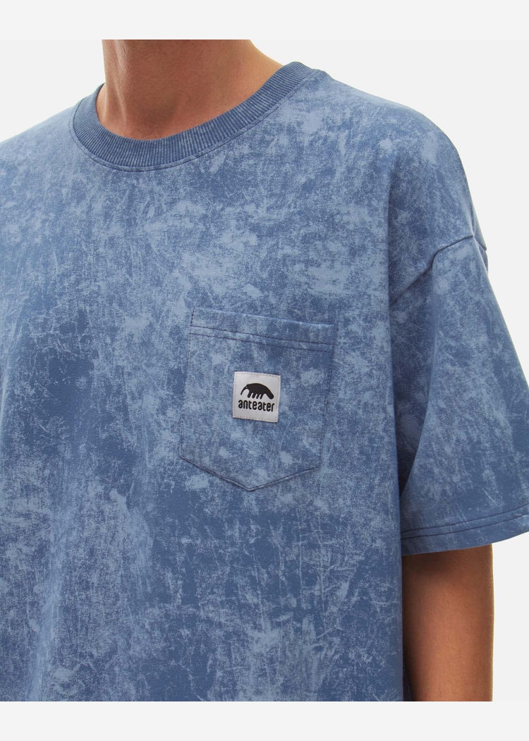 Футболка ANTEATER Pocket-398 сине-голубой
