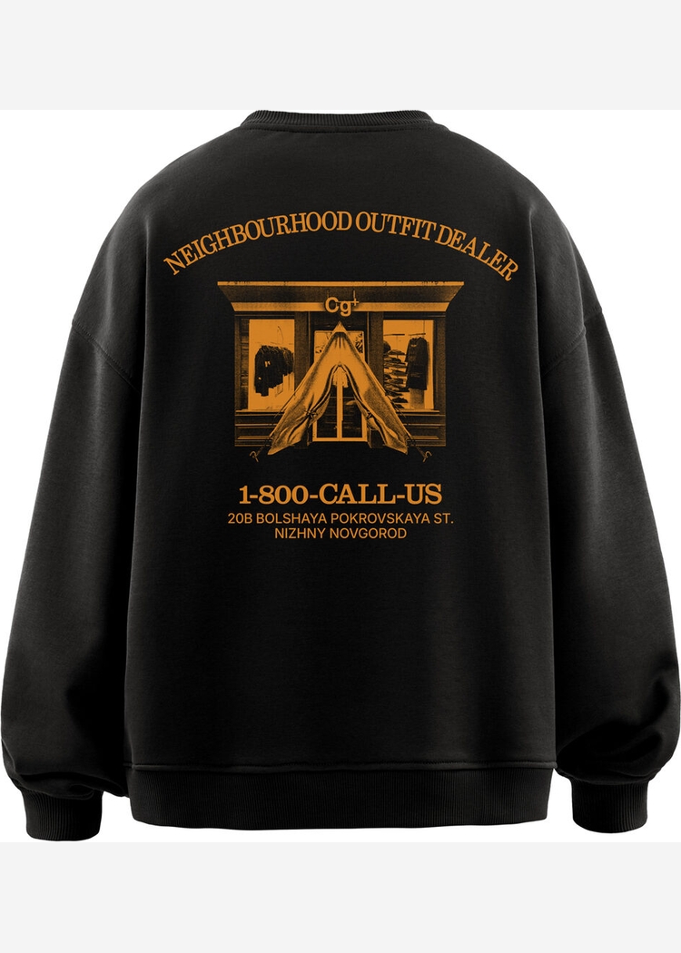 Свитшот Headquarters Sweatshirt Black
