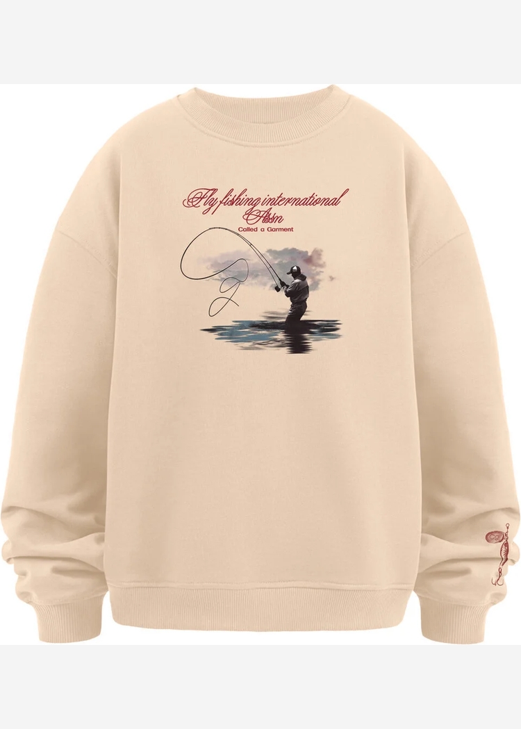 Свитшот Fly Fishing Sweatshirt Beige