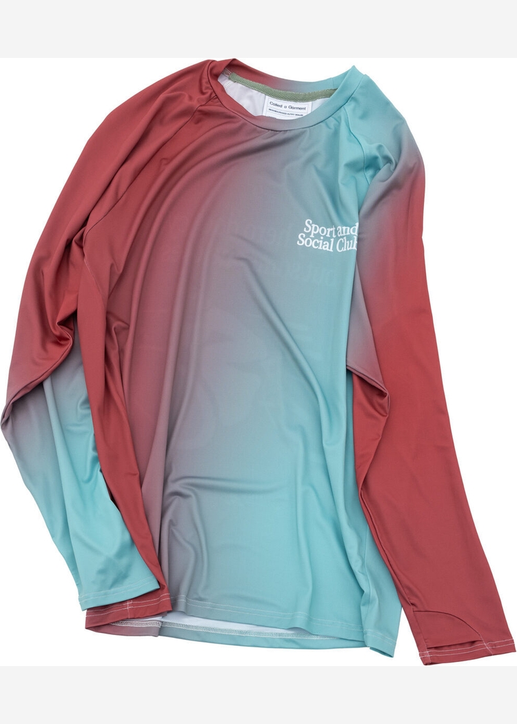 Лонгслив "G" Cycling Longsleeve mint&cherry