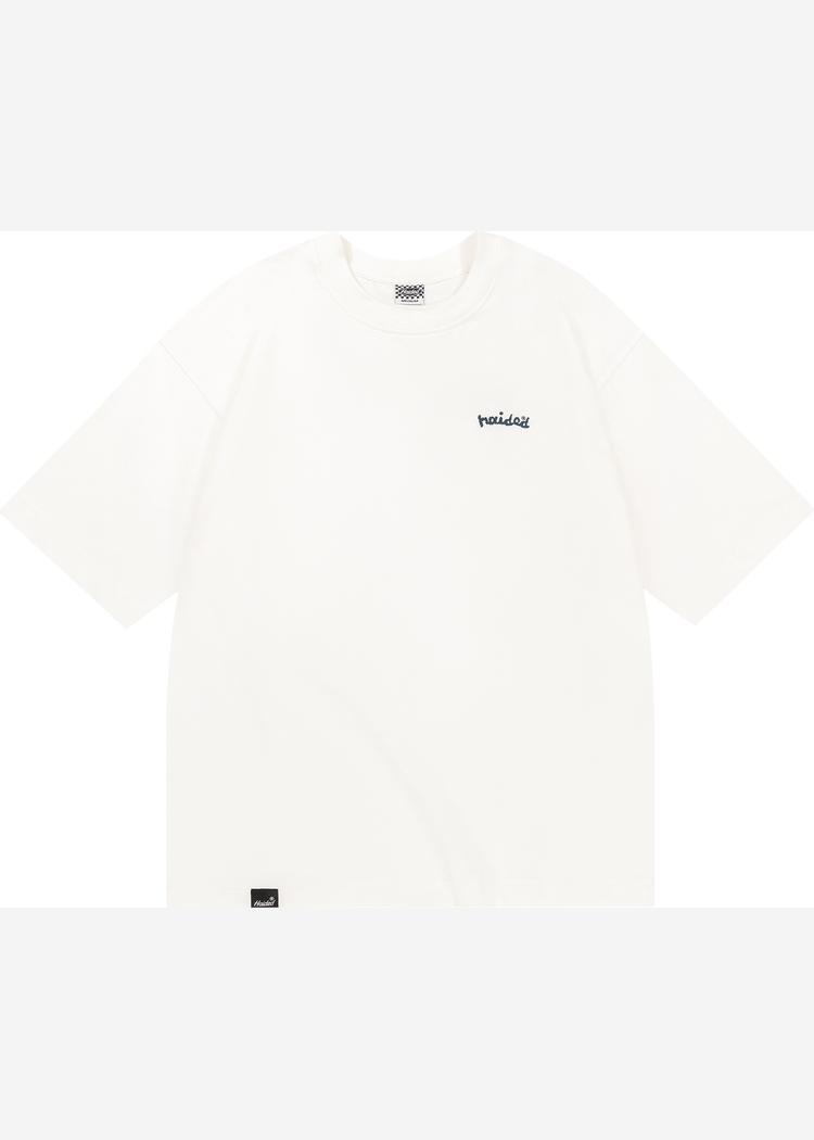 GETAWAY RLXD HW TEE ecru футболка