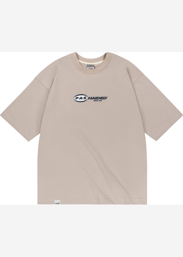 Футболка INVESTMENT RLXD HW TEE grey.beige