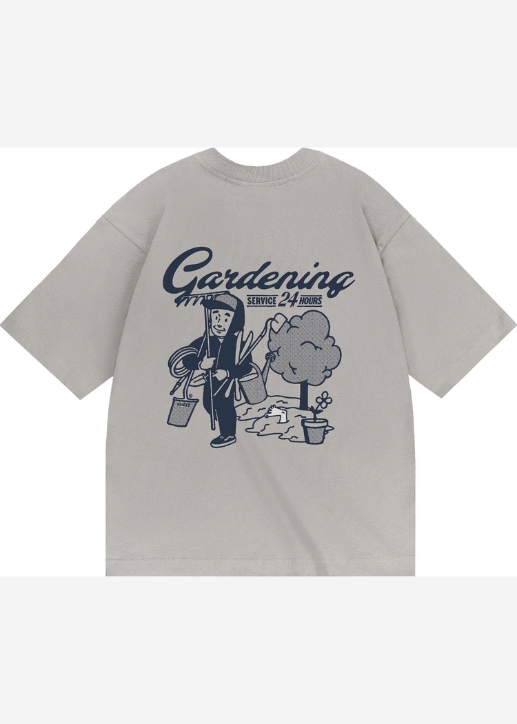 Футболка GARDENING RLXD HW TEE steel.grey 