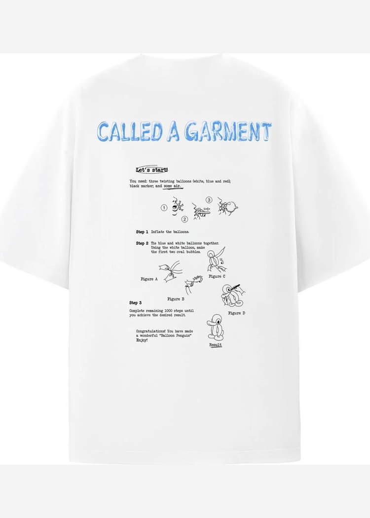Футболка Balloon Penguin T-shirt Milk