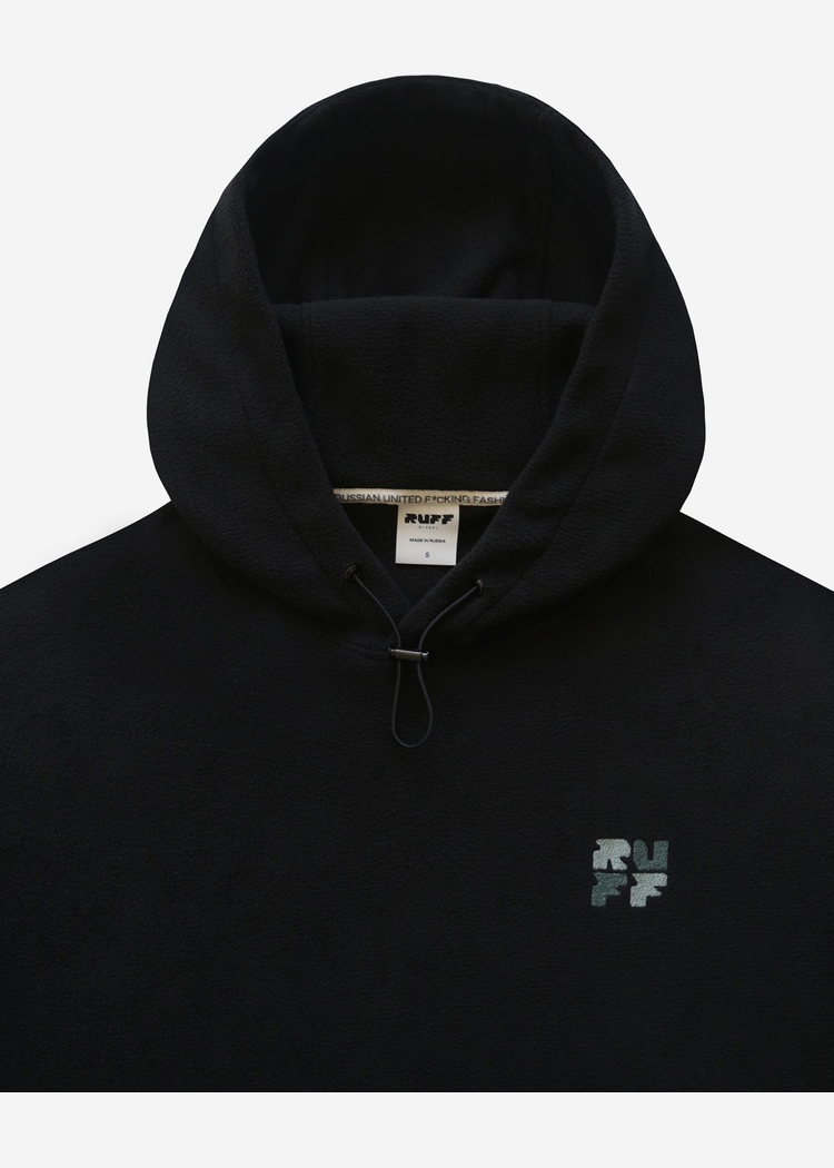 Худи RUFF x Rutracker.org Hoodie Black