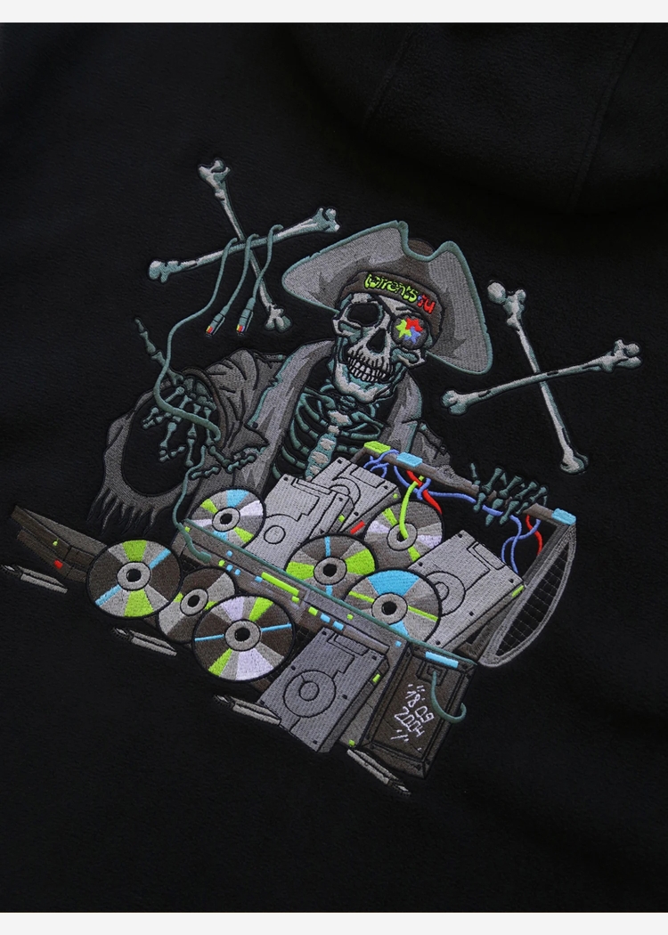 Худи RUFF x Rutracker.org Hoodie Black