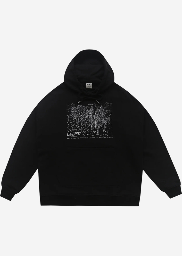 Худи 4 Horsemen of the Apocalypse Hoodie Black