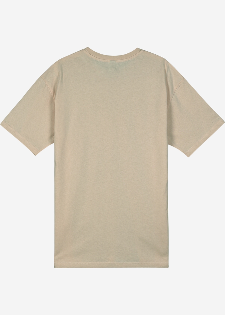 Футболка ROCKIT OVERSIZE T.13R.BGE бежевая унисекс