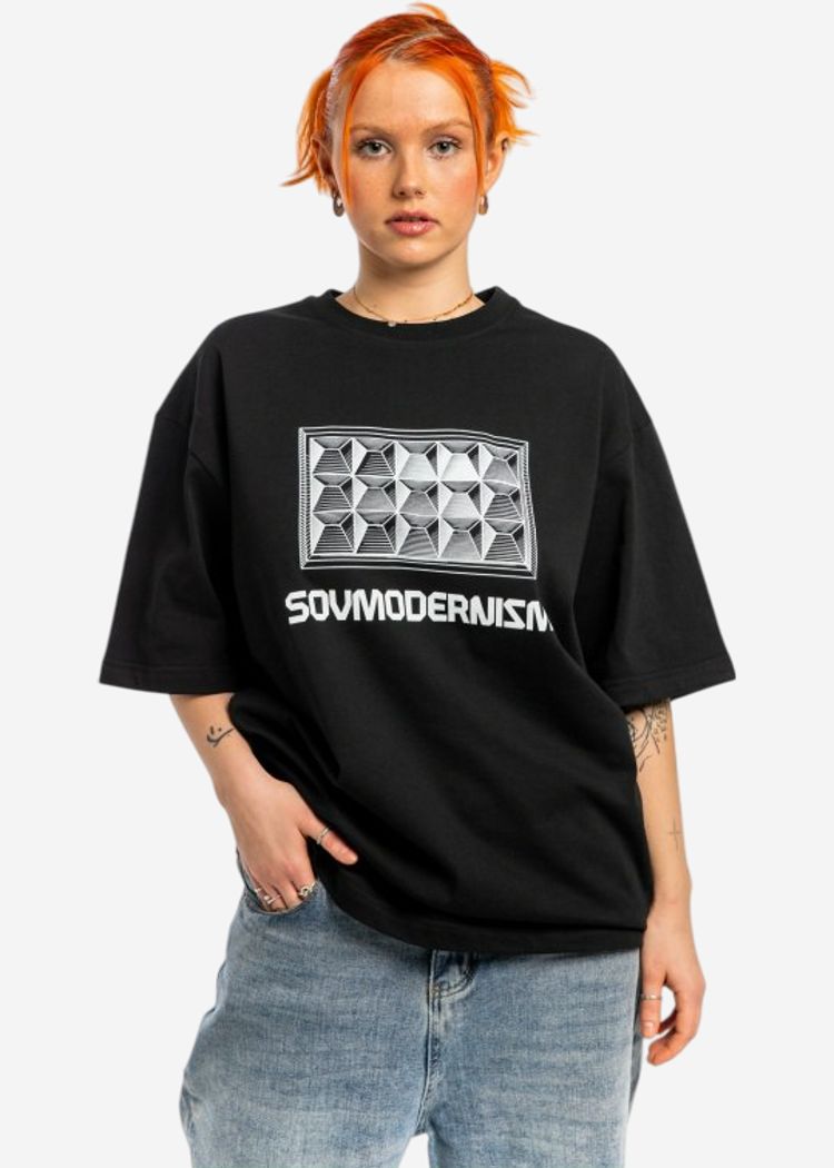 Футболка C7-0526 Забор blk man