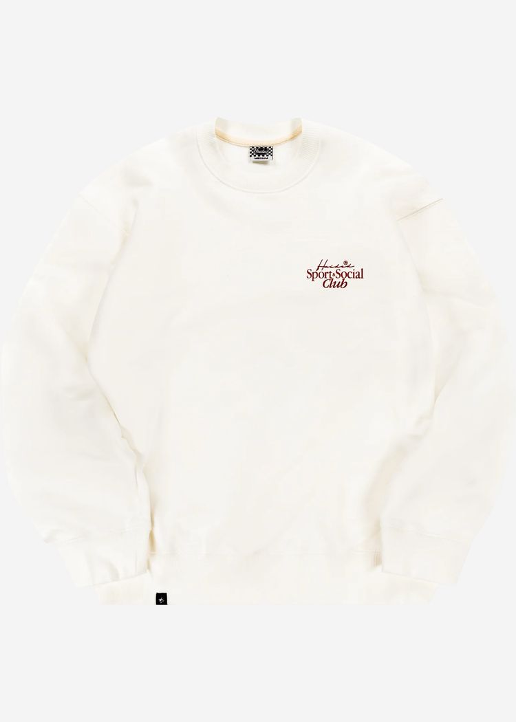 NICE BEAVER RLXD HW SWT ecru свитшот