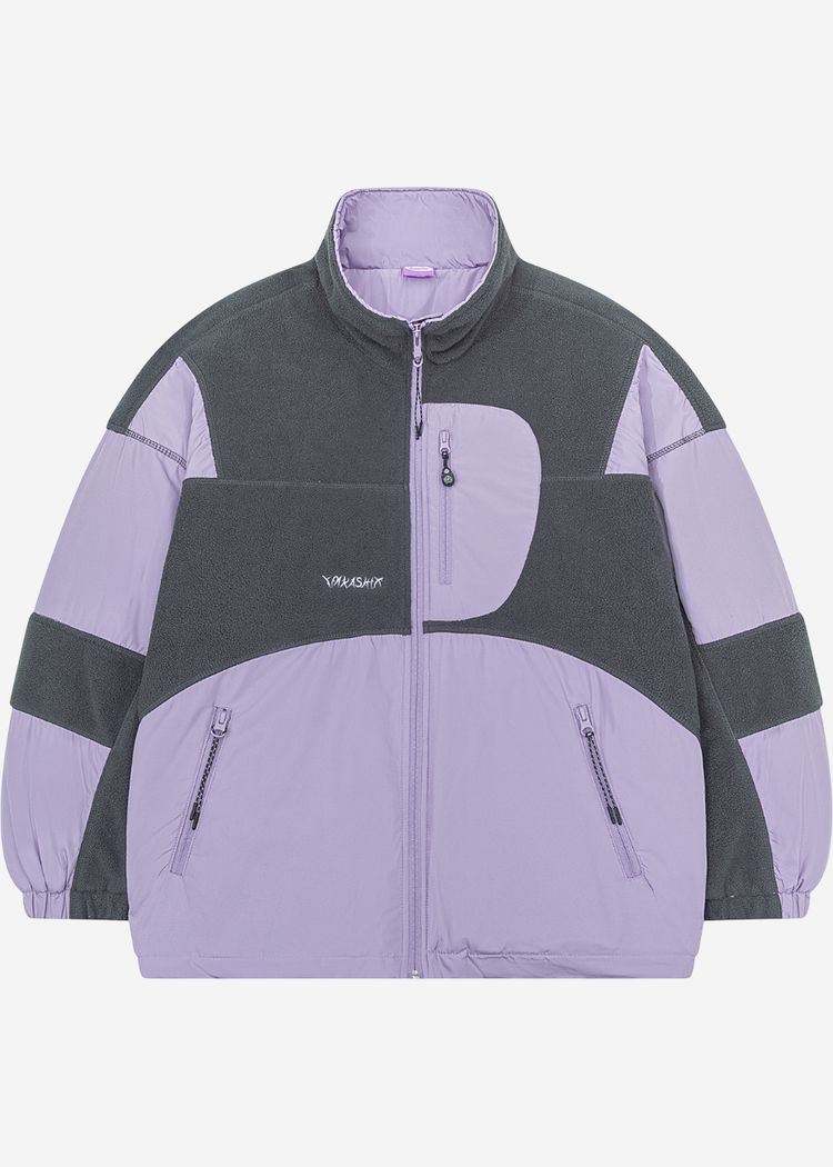 Куртка флисовая YMKASHIX Ranger серый/пурпурный