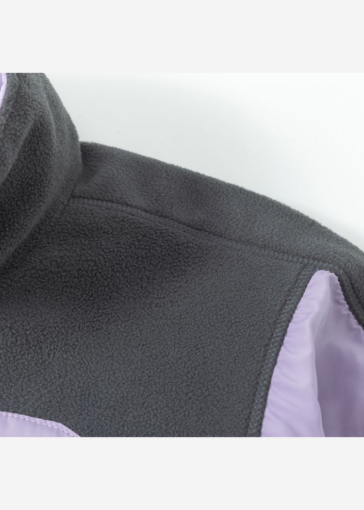 Куртка флисовая YMKASHIX Ranger серый/пурпурный