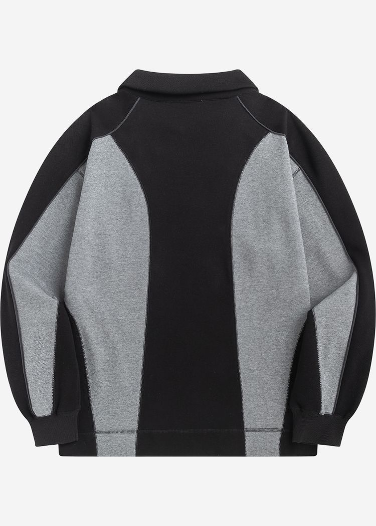 Свитшот YMKASHIX College star черный/серый