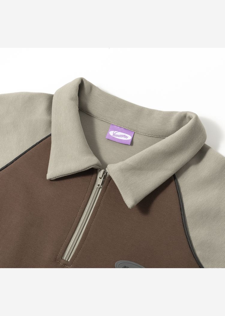 Свитшот YMKASHIX College star песочный/коричневый