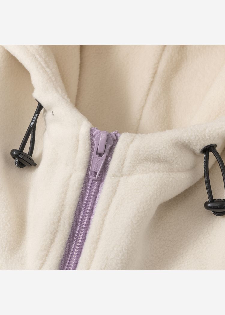 Худи YMKASHIX Little Lamb Zip белый/фиолетовый