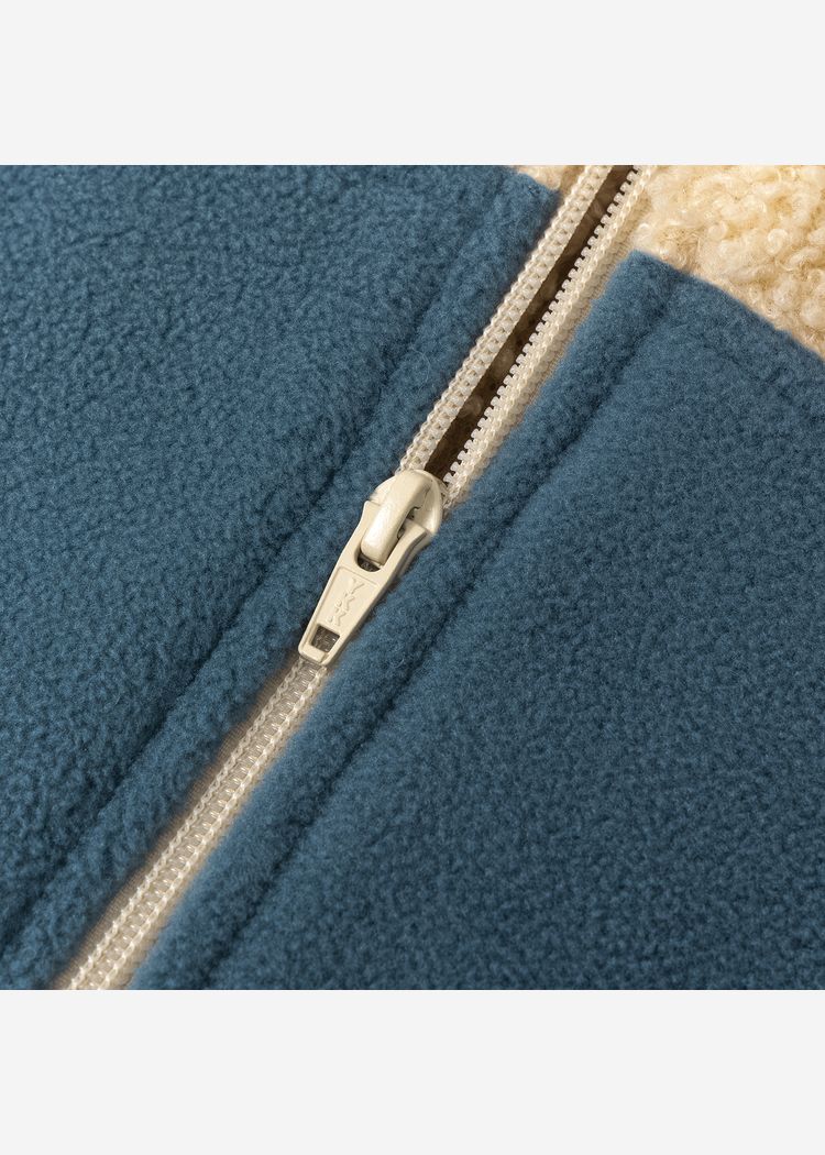 Худи YMKASHIX Little Lamb Zip бежевый/синий