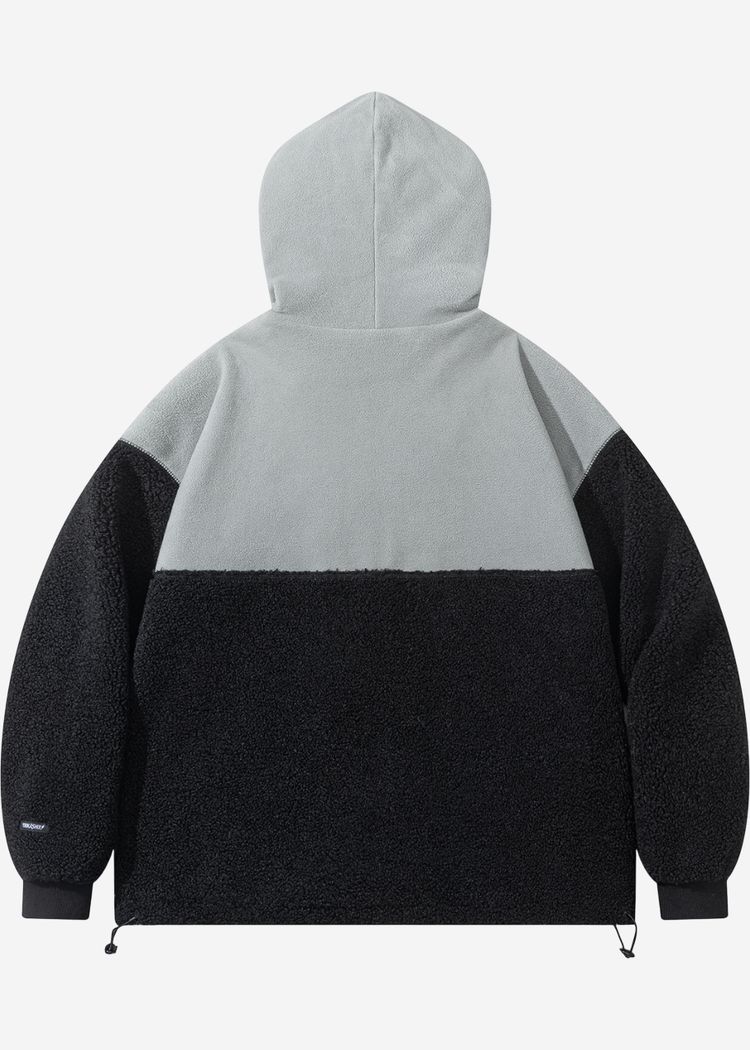 Худи YMKASHIX Little Lamb Zip черный/серый