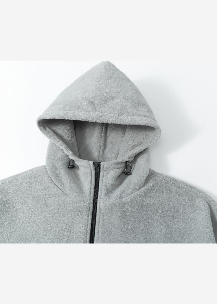 Худи YMKASHIX Little Lamb Zip черный/серый