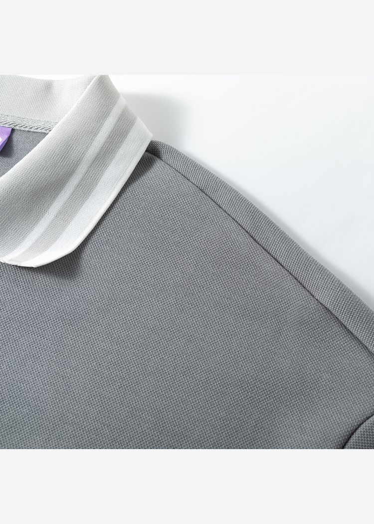 Рубашка поло YMKASHIX серый