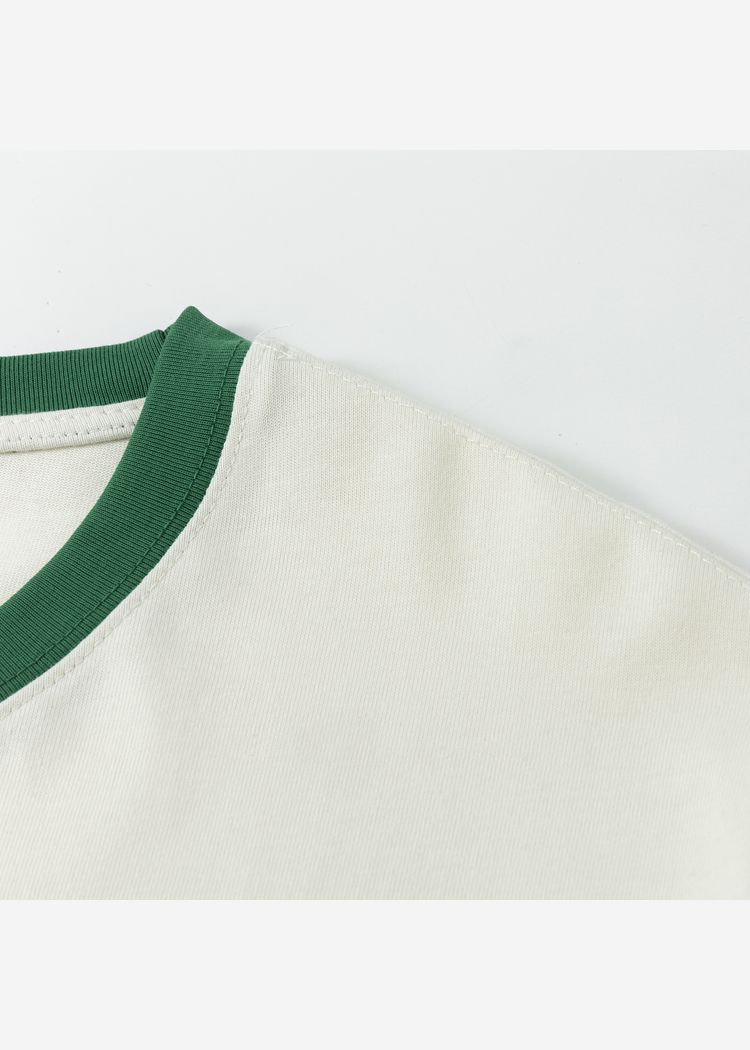 Футболка YMKASHIX HELLCOME logo бежевая