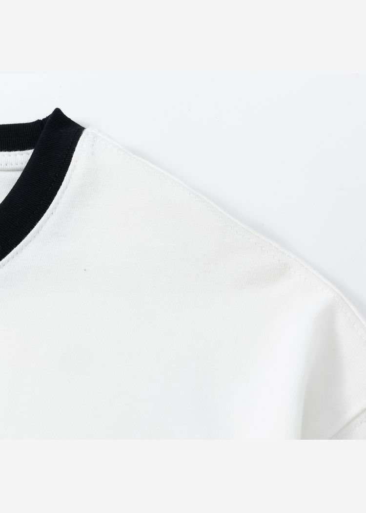 Футболка YMKASHIX HELLCOME logo белая