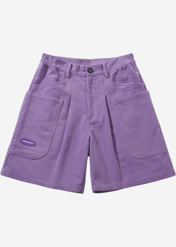 Шорты VELVET SERIES фиолетовые