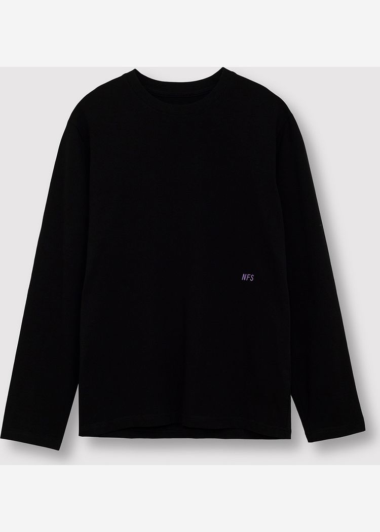 Лонгслив s07e20 Бланковый черный женский