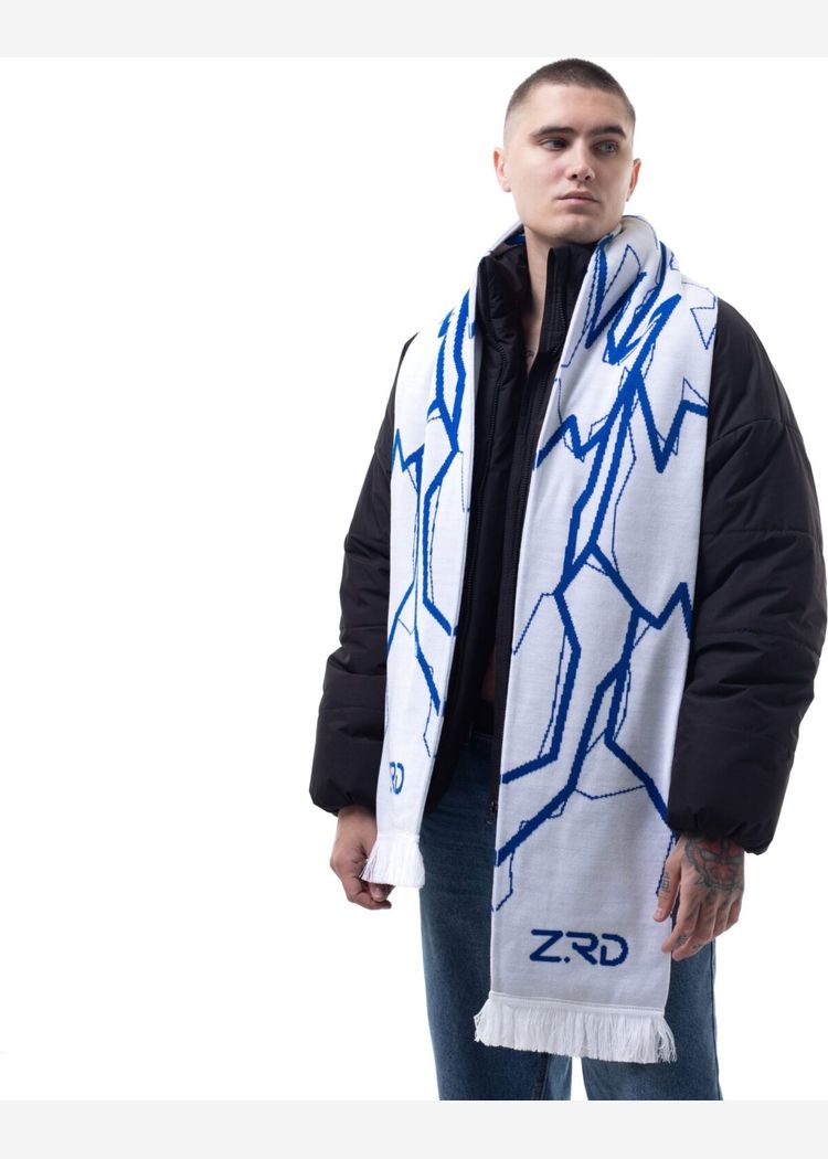 Шарф Flash белый мужской