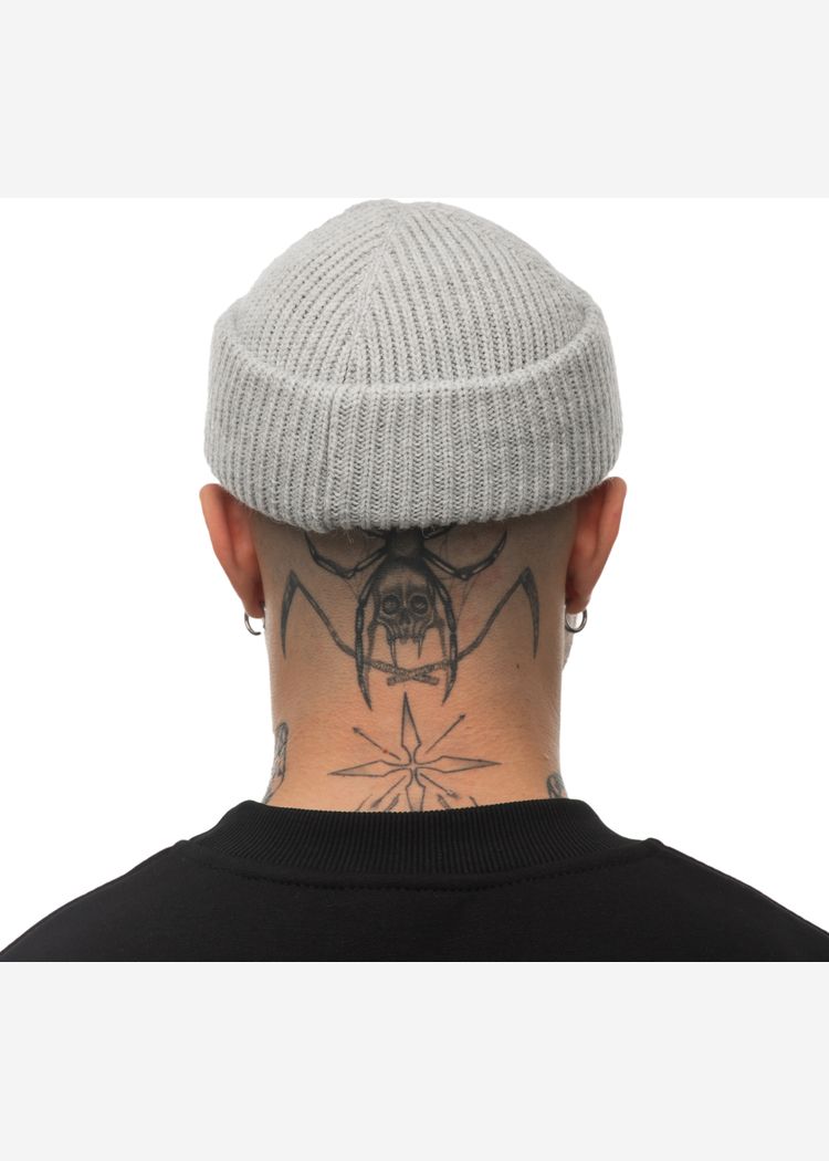 Шапка Logo серая мужская