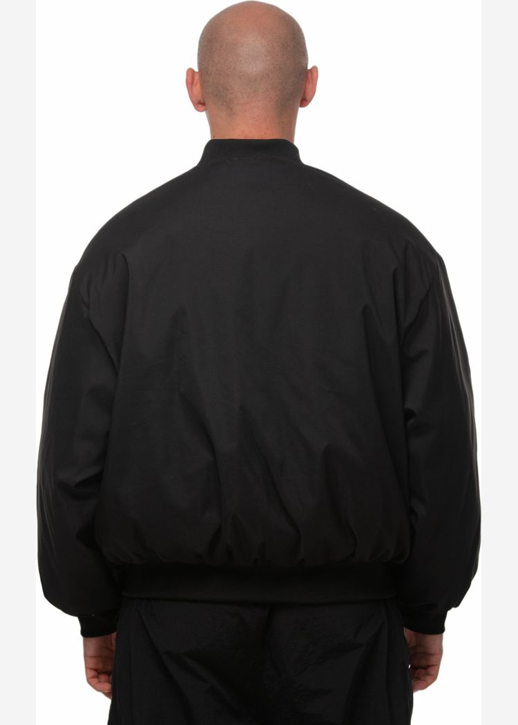 Бомбер Hood weather черный мужской