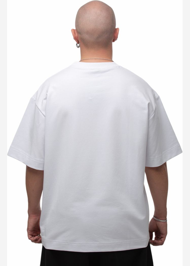 Футболка Hood weather белая мужская