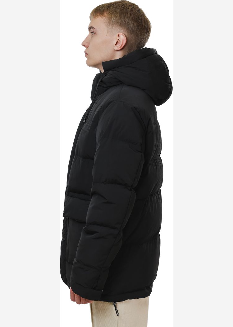 Пуховик YMKASHIX HTF Logo черный мужской