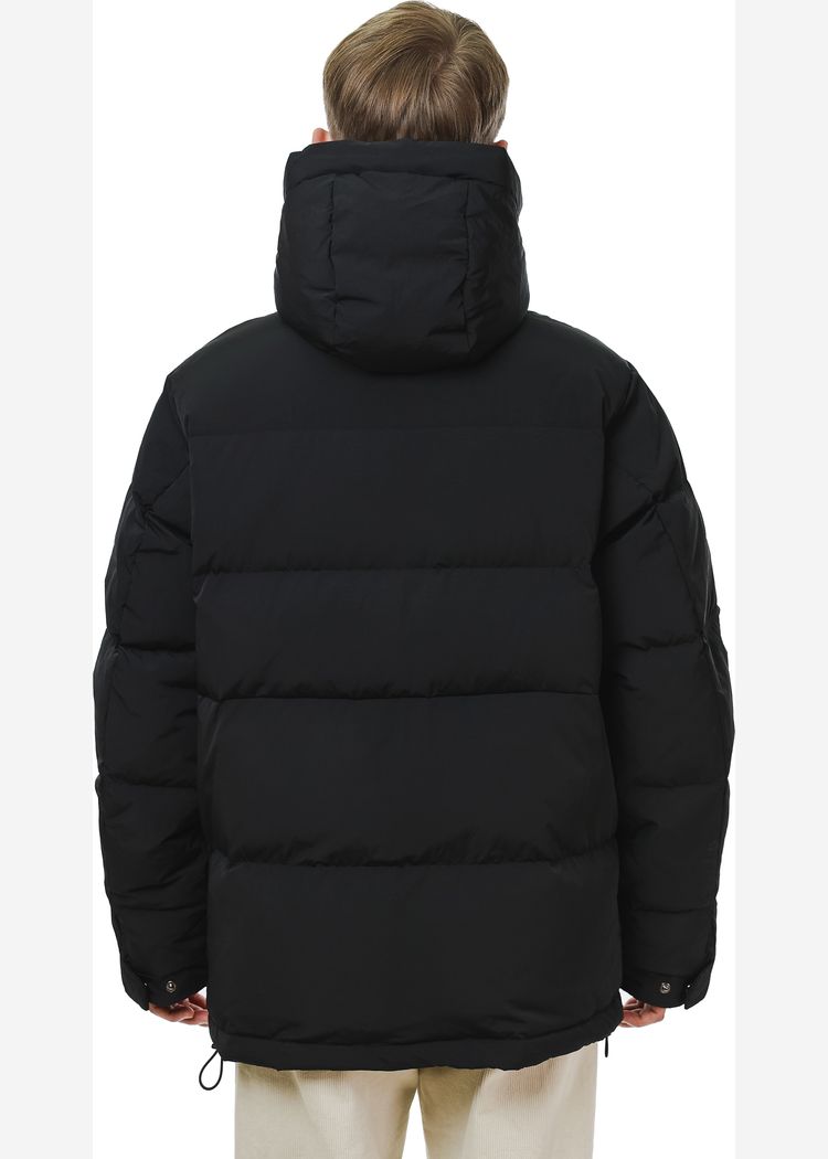 Пуховик YMKASHIX HTF Logo черный мужской