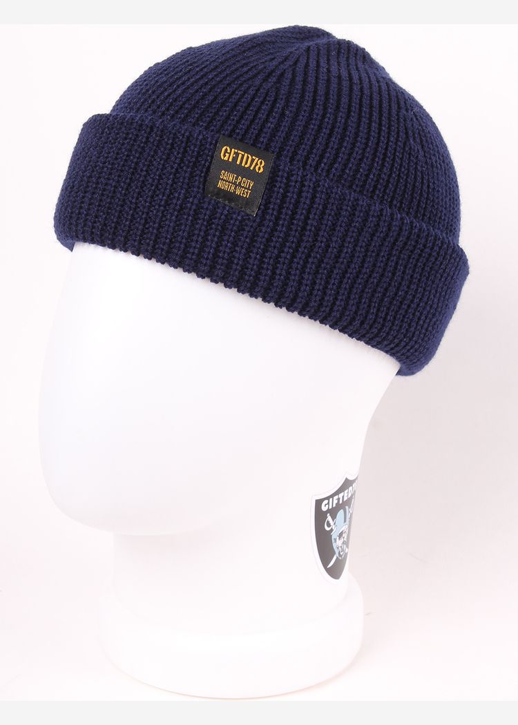 Шапка GIFTED78 NOIR/166 синяя