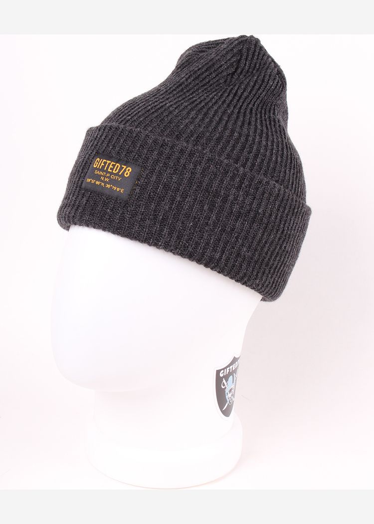 Шапка GIFTED78 JERRY/156 антрацит