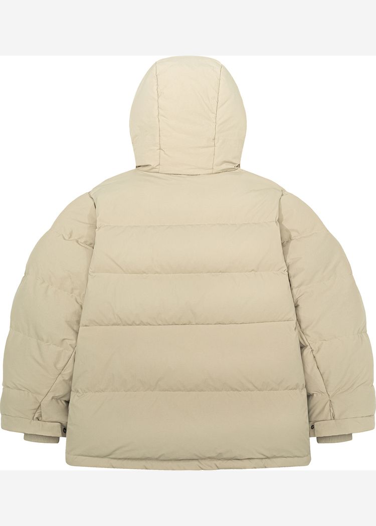 Пуховик YMKASHIX HTF Logo песочный мужской