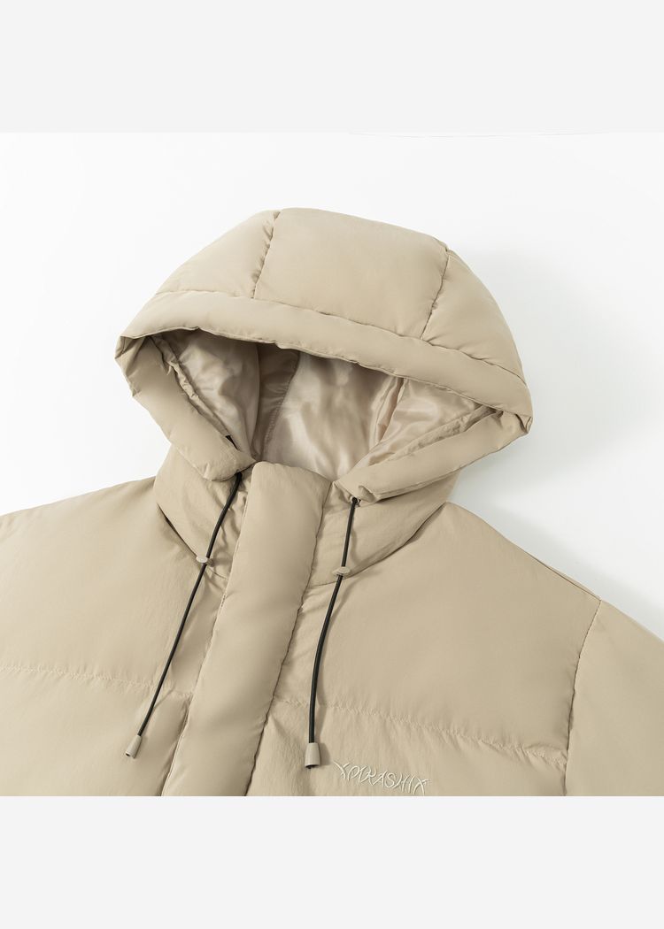 Пуховик YMKASHIX HTF Logo песочный мужской