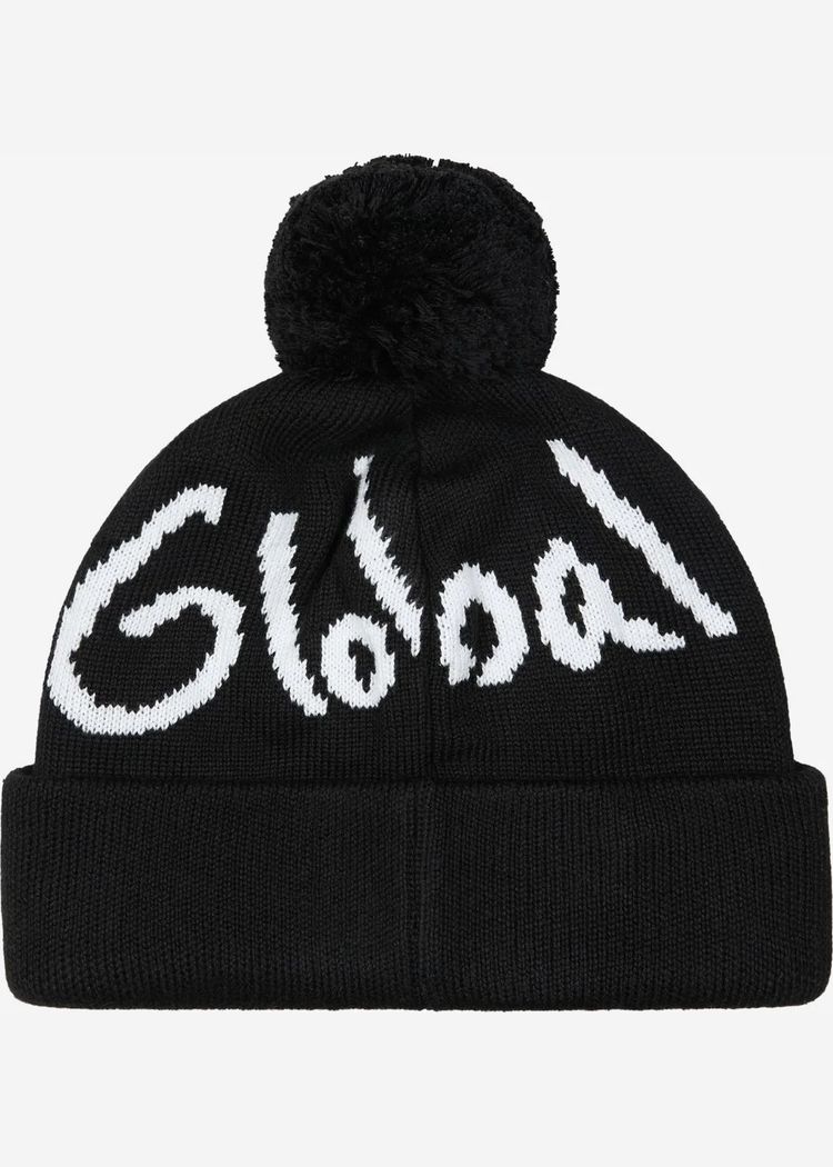 Шапка Cashier's Cheque Beanie Black/White черно-белая мужская