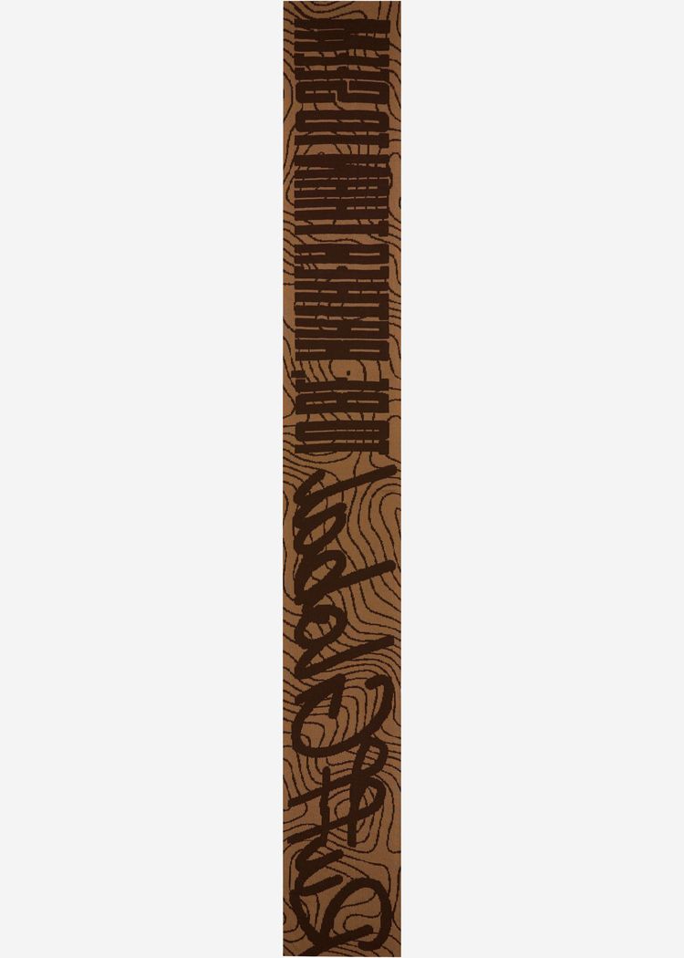 Шарф TBRTS Scarf Brown коричневый мужской