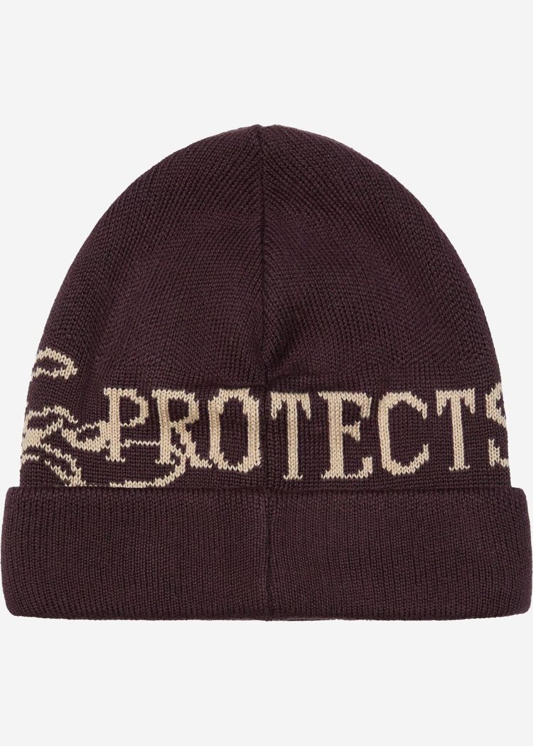 Шапка Warms Hugs Protects Beanie Violet винная мужская