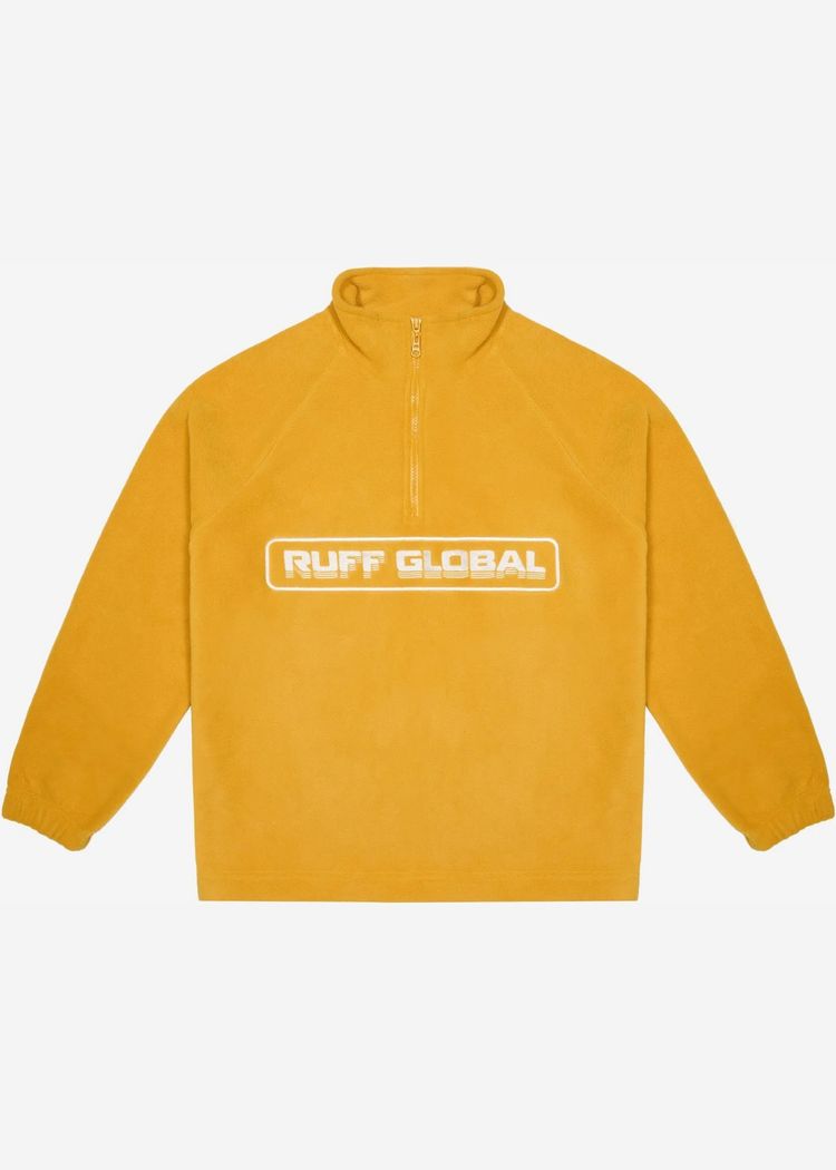 Толстовка Halfzip Fleece Jacket Mustard горчичная мужская