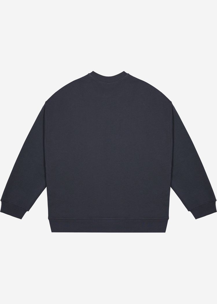 Свитшот Oversized Sweatshirt Dark Grey темно-серый мужской