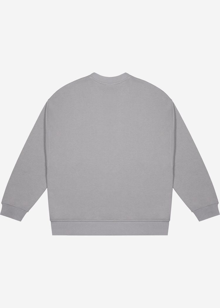 Свитшот Oversized Sweatshirt Grey серый мужской