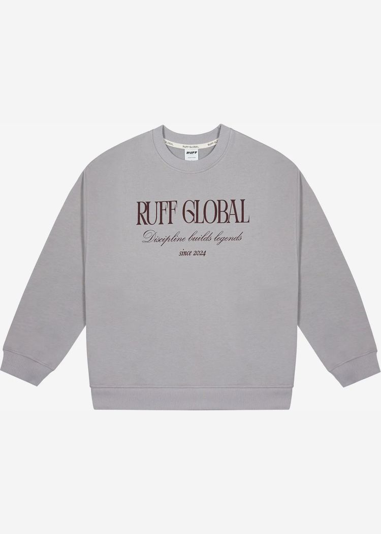 Свитшот Oversized Sweatshirt Grey серый мужской