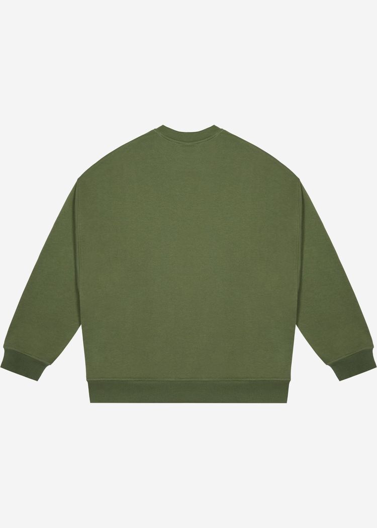 Свитшот Oversized Sweatshirt Khaki хаки мужской