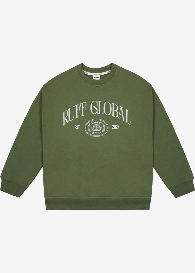 Свитшот Oversized Sweatshirt Khaki хаки мужской