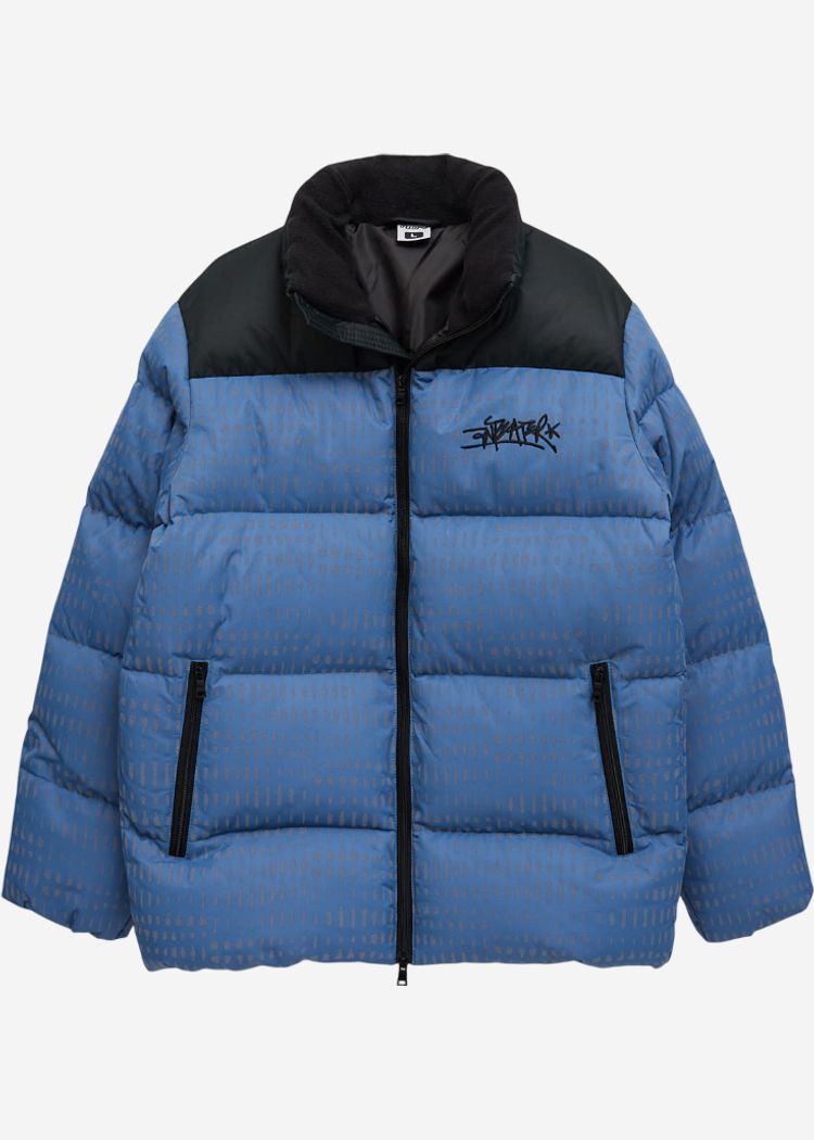 Куртка ANTEATER Downjacket Светоотражающая Print Blue