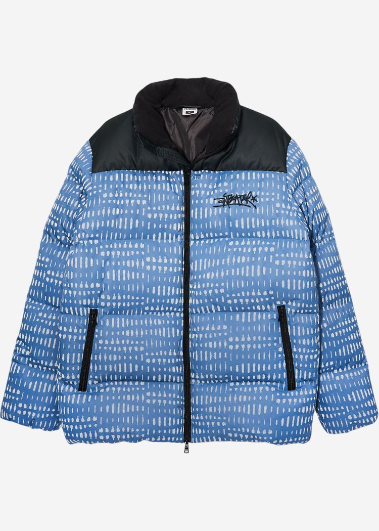 Куртка ANTEATER Downjacket Светоотражающая Print Blue