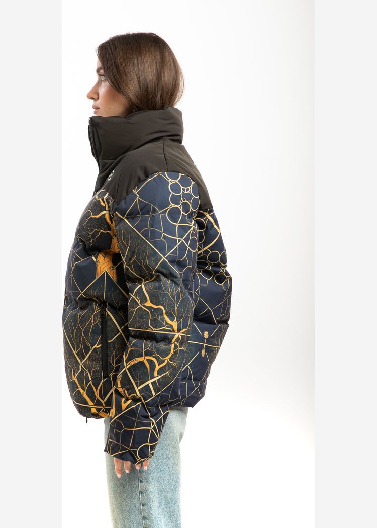 Куртка С7МЬ x Sxema Roots черная женская